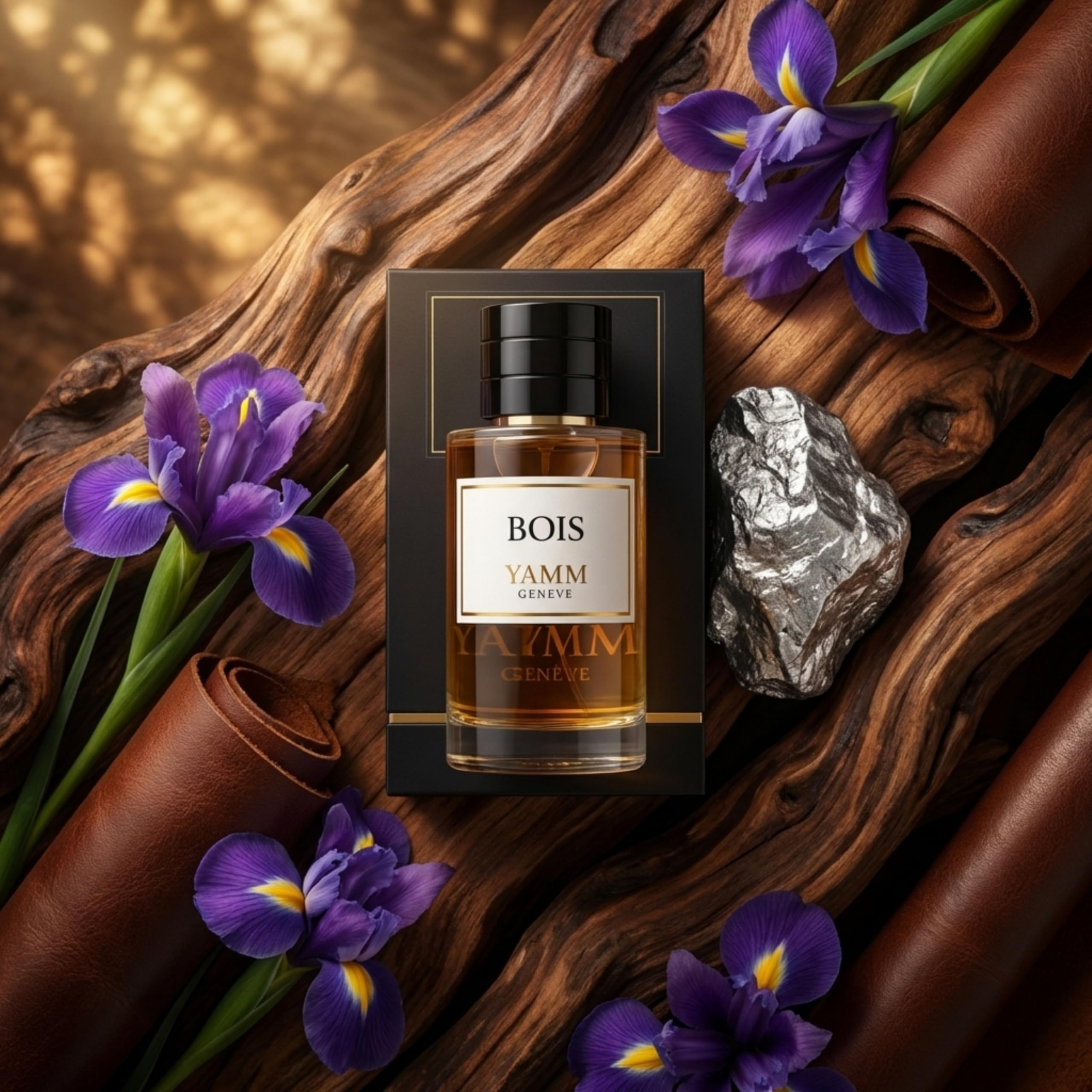 Bois | Extracto de Perfume 50 ml | Perfume Unisex Hombre y Mujer | Notas Amaderadas y Ambarinas | Lujo y Larga Duración