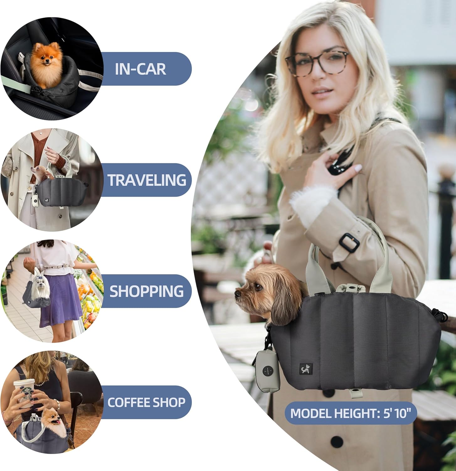 Stylish and Practical: The Sytopia Small Dog Carrier Purse Review