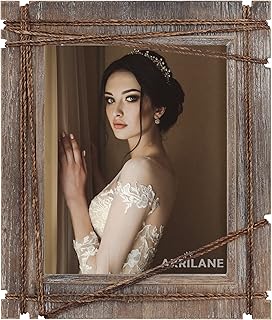 AKRILANE 8x10 Picture Frame Wood Rustic Decorative Distressed & Vintage ...