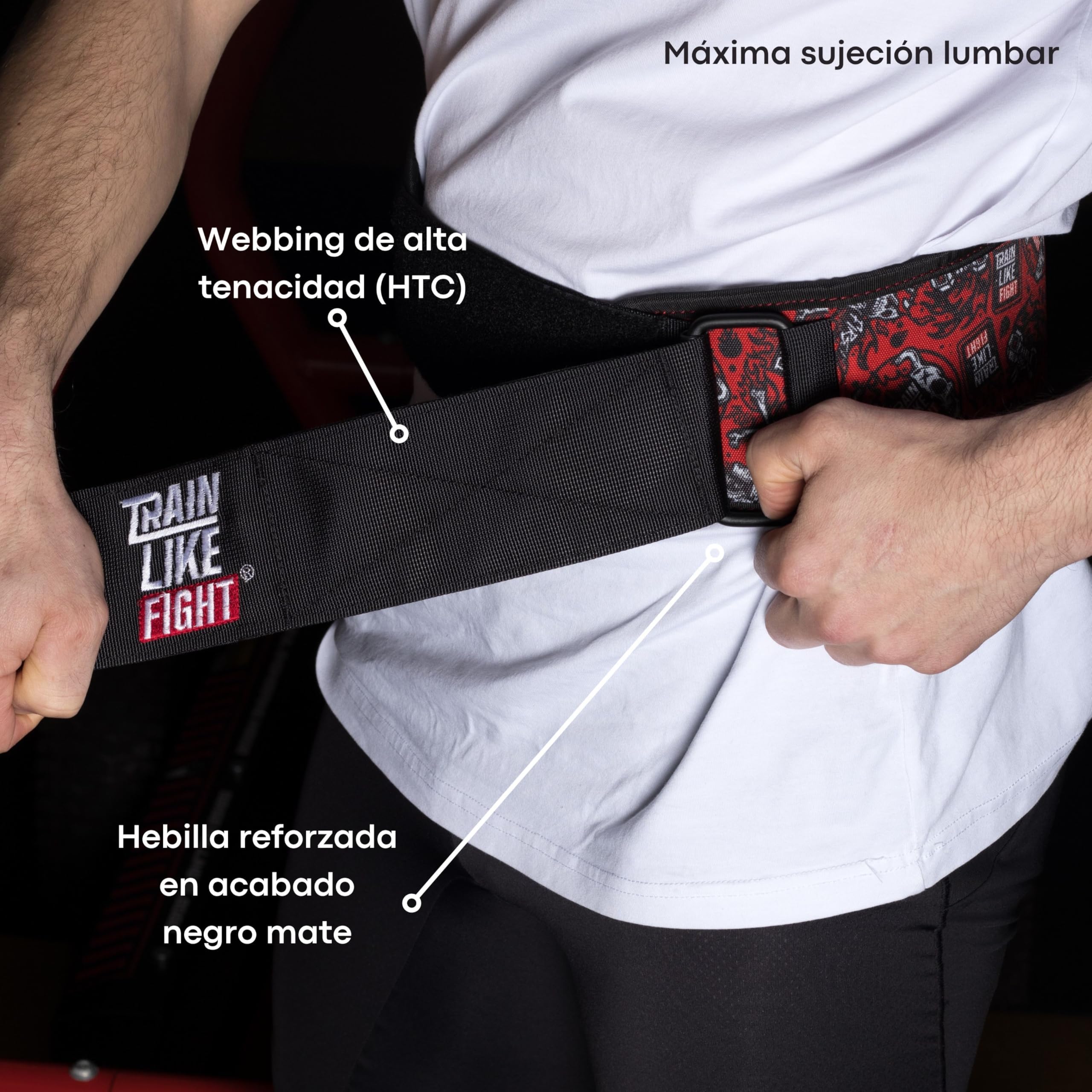 Ceinture d'haltérophilie de gymnastique 4 pouces en cuir Support lombaire pour l Ceinture d'haltérophilie de gymnastique 4 pouces en cuir Support lombaire pour l