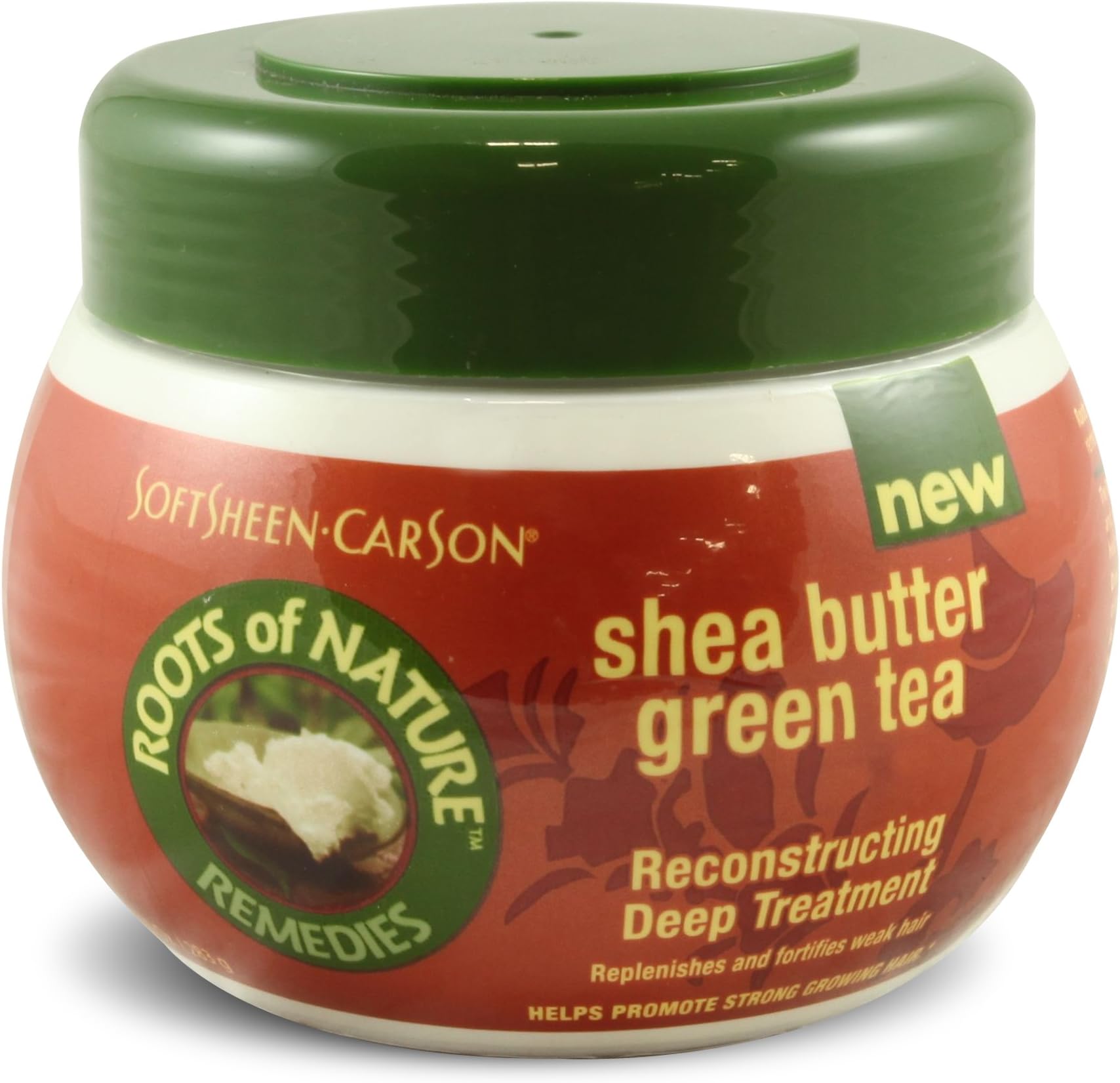 Roots Of Nature Reconstructing Deep Treatment With Green Tea and Shea Butter, 10 oz