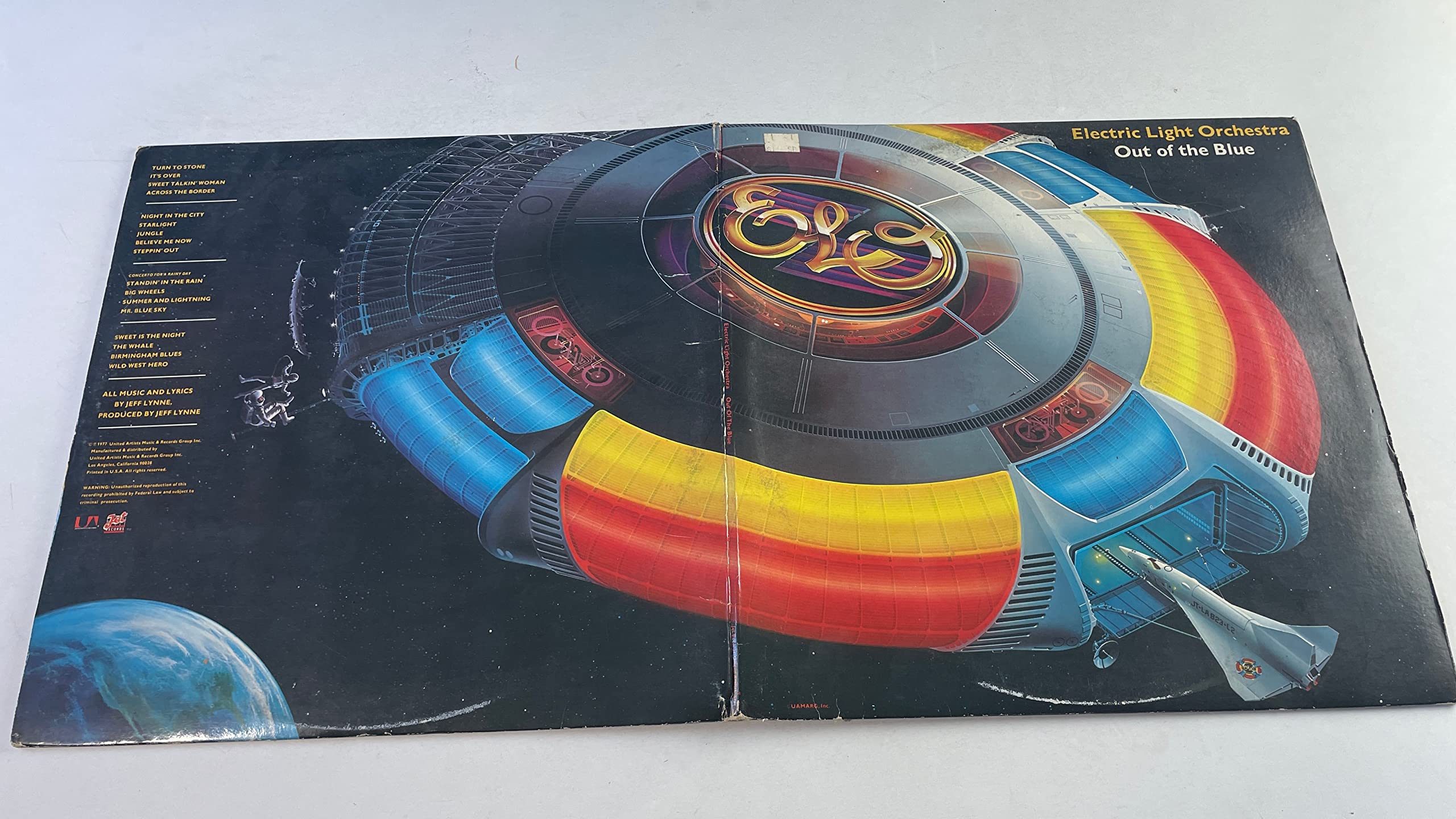 Electric Light Orchestra - Out Of The Blue - Jet Records - JTLAF 823 L2