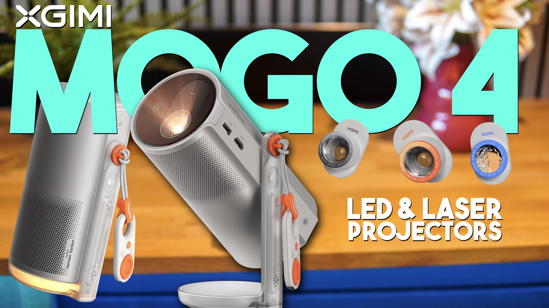 Watch NEW XGIMI MoGo 4 LED & Laser Projectors are SO Much Fun on