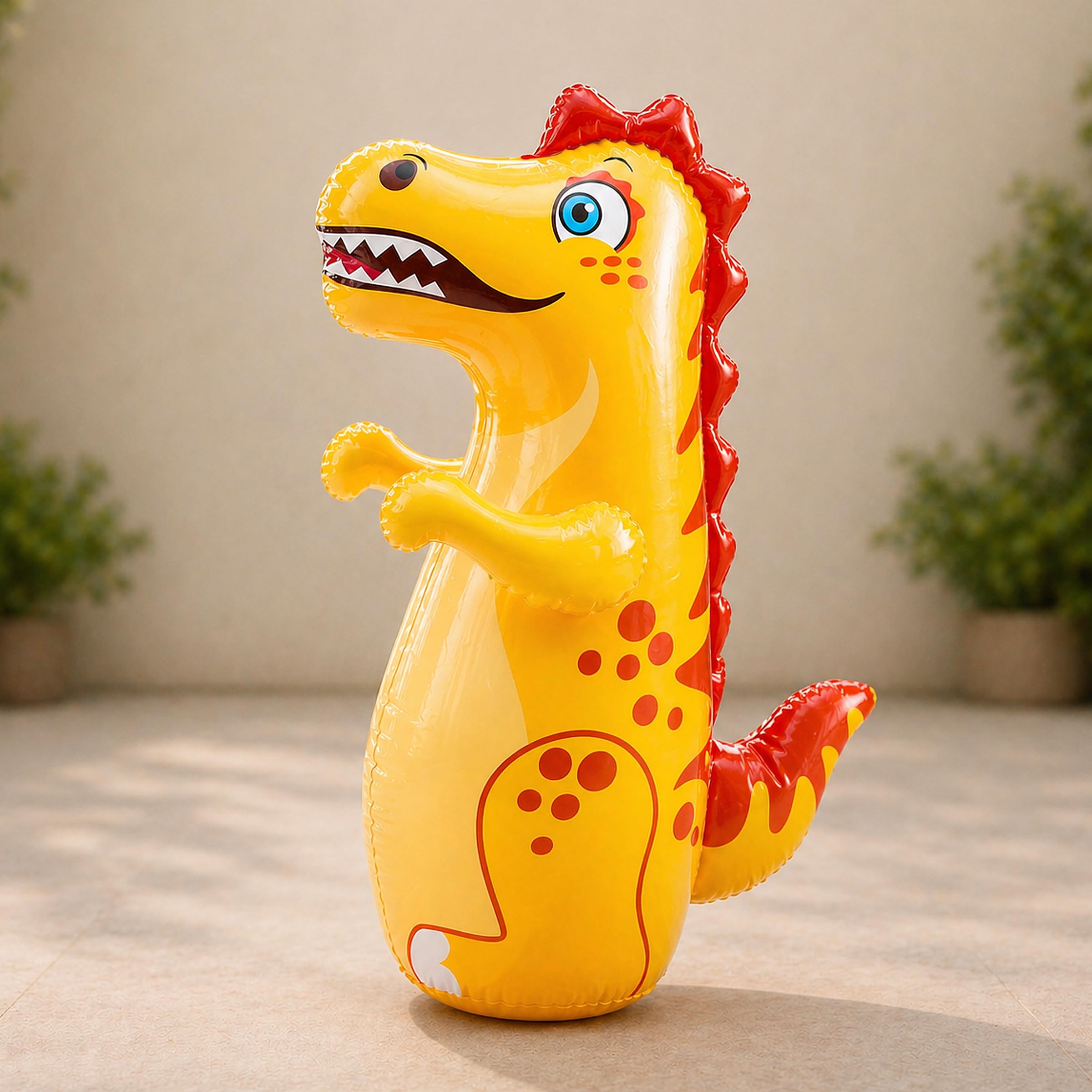 Toyshine Inflatable Hit Me Bop Bag Boxing Wrestling Toy for Kids, Sports Indoor Activity Push Game Kids Toy-image-16