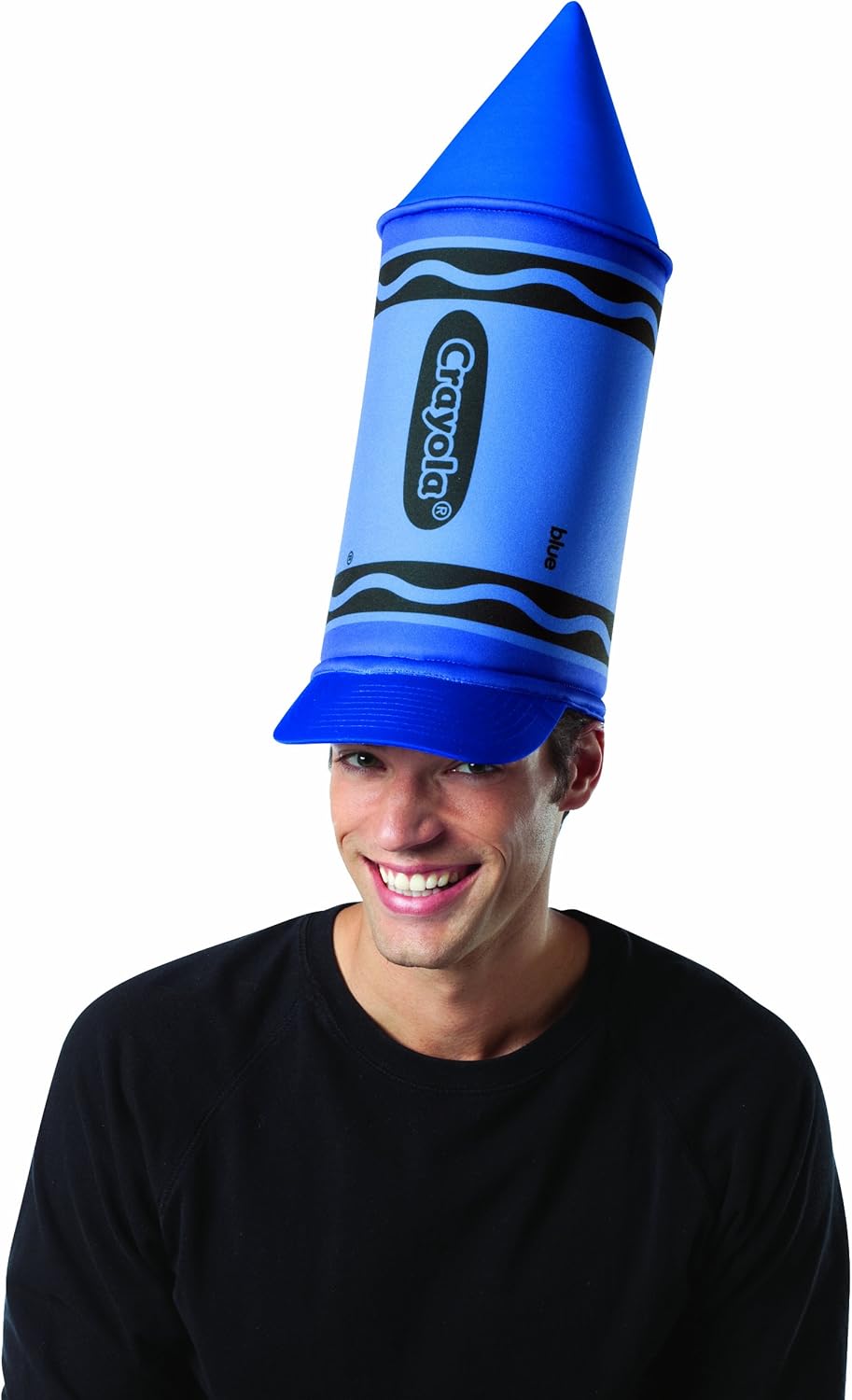 CRAYOLA Blue Crayon Hat. Costume Fancy Dress Clothing. (gorro/sombrero
