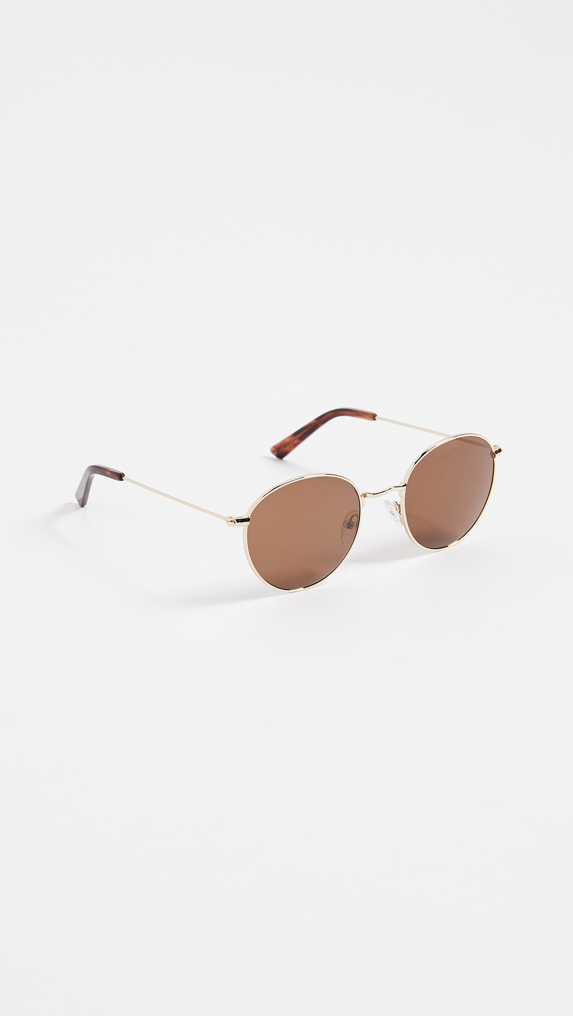 Madewell Fest Aviator Sunglasses Golden Brown One Size | B2B  display picture 1