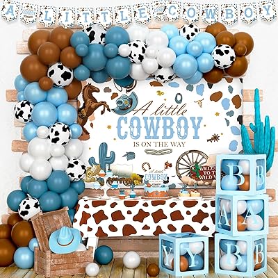 A Little Cowboy On The Way Decoration Sets/Kits!