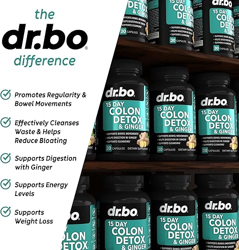 Miniatura 4 de Limpiador de colon desintoxicante para descarga de peso, pastillas de limpieza de colon de 15 días con jengibre, laxante natural rápido, alivio del