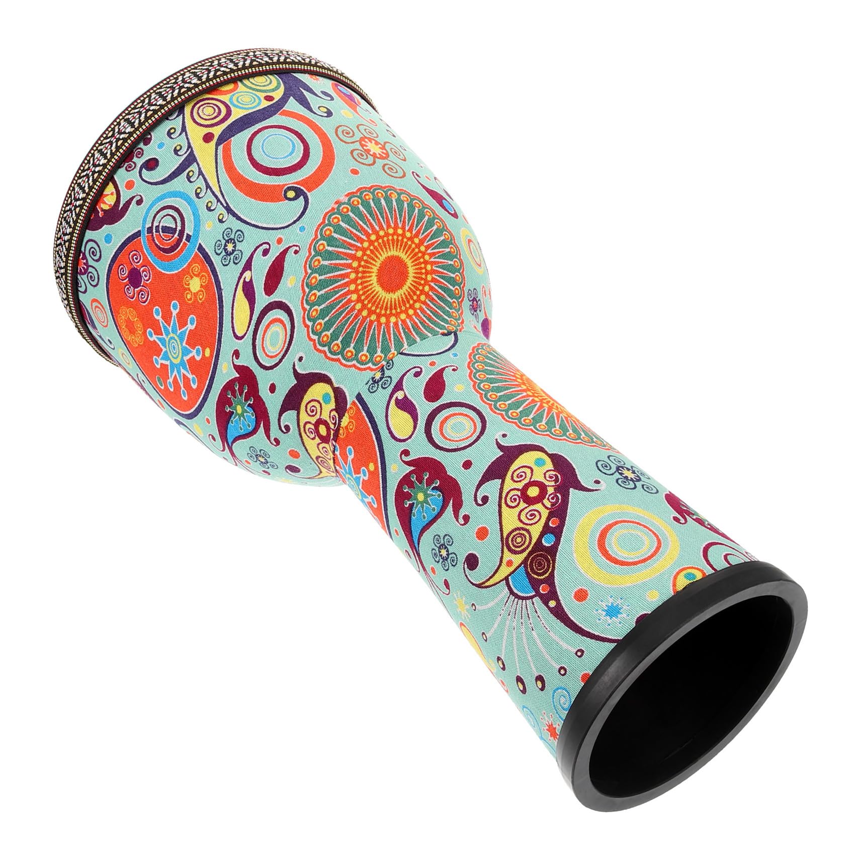 Djembé de Mano Africano 8 Pulgadas para Principiantes | Pvc Ligero, Varios Estilos Patrón Distintivo, Uso Versátil para Adultos y Niños Estilo Aleatorio