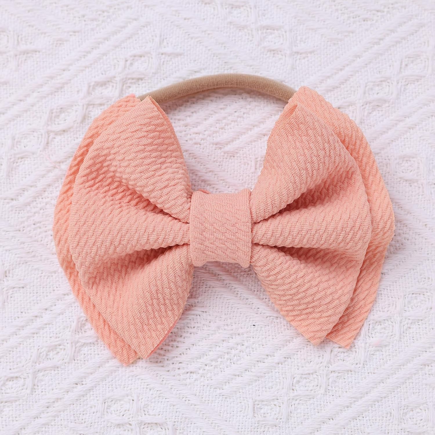 AWIBMK Baby Girls 1st Birthday Outfits Knitted Sweater Romper Headband Socks Fall Winter Photo Shoot Cake Smash Clothes - Image 5