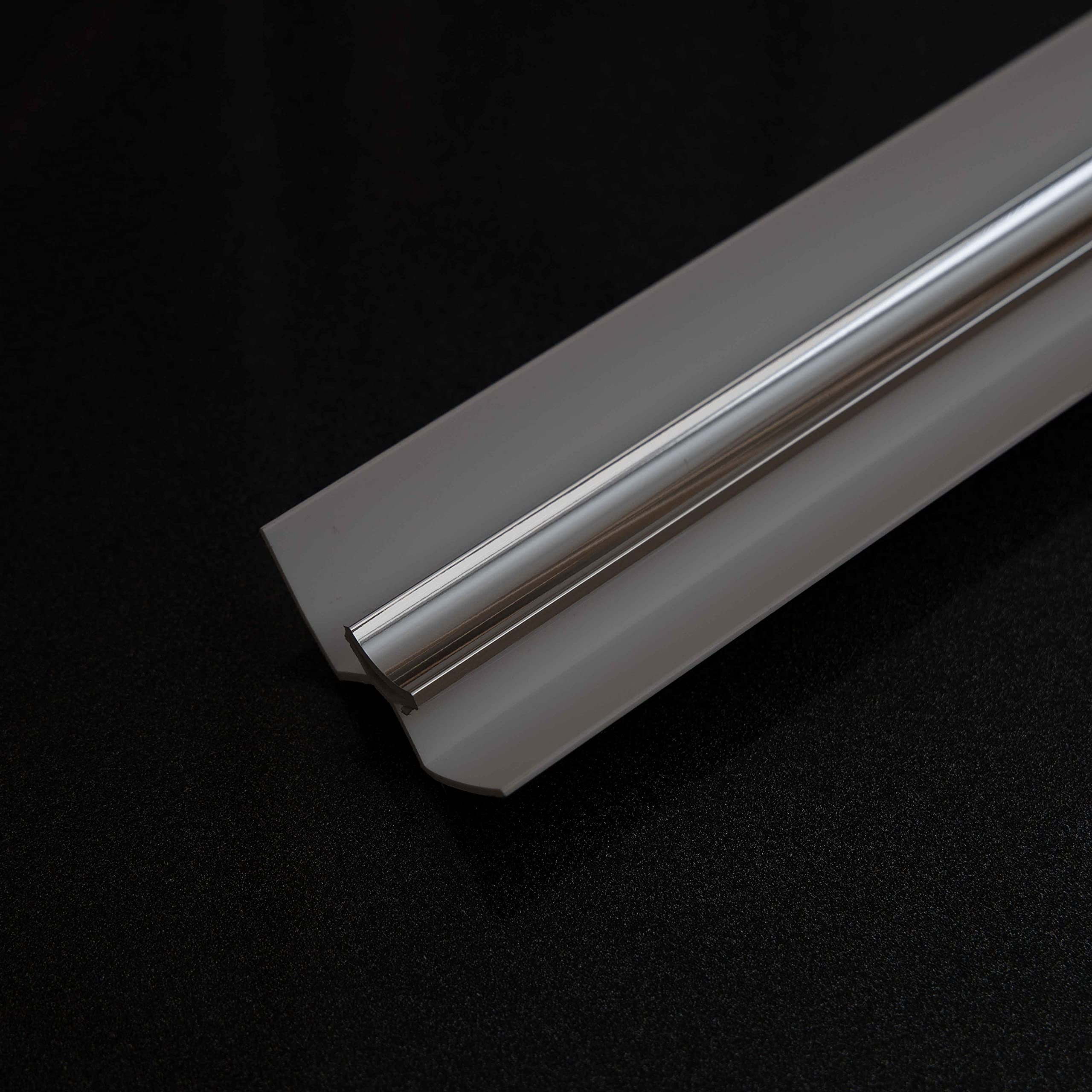 Buy Claddtech Bathroom Wall Panel Trims (Internal Corner Chrome) PVC ...