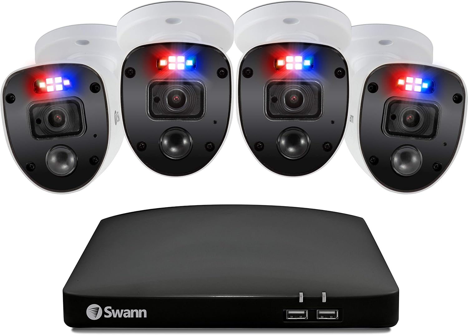 Swann Cameras for Home Security DVR Enforcer™ with 1TB HDD, 1080p Full HD Video, 4