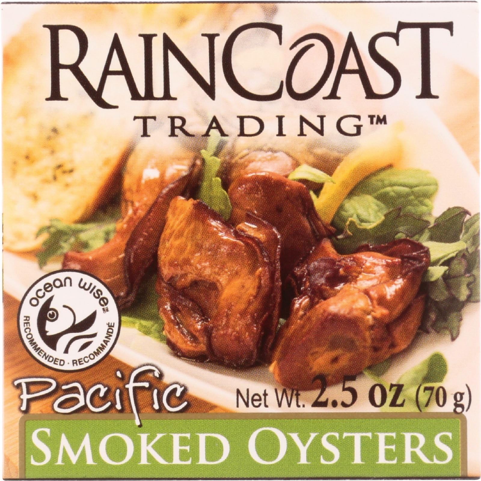 Raincoast Trading Oysters - Smoked - Pacific - 2.5 oz - case of 12