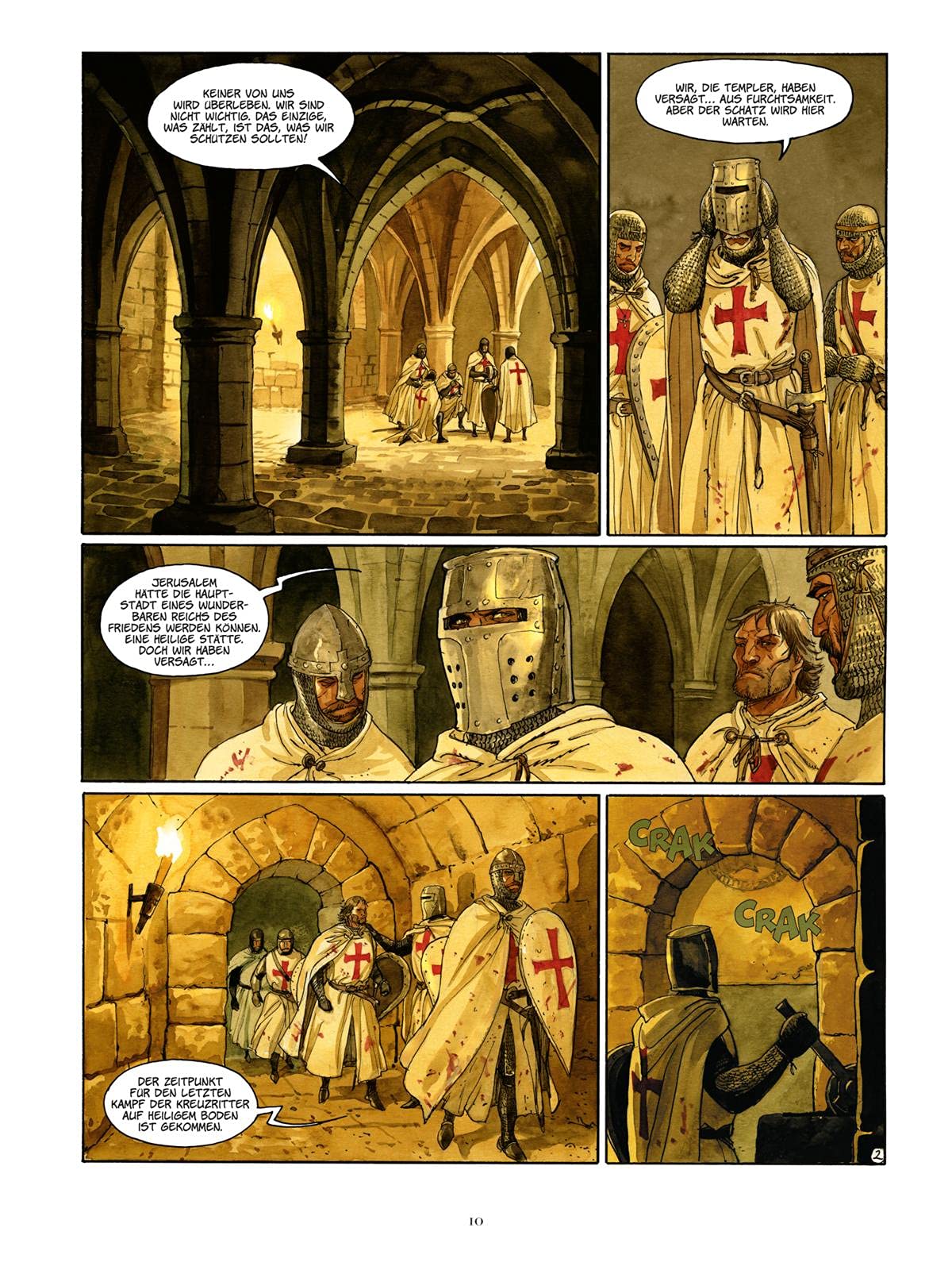 Der Skorpion Gesamtausgabe 2: Bände 5-8 der historischen Abenteuer-Comic-Serie über einen Reliquienhändler im Fadenkreuz des Vatikans