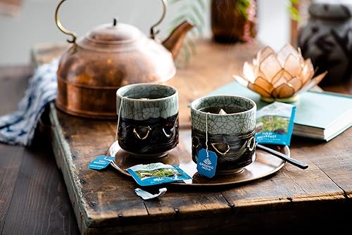 Miniatura 2 de Organic India Té de hierbas energizante Tulsi favorito  desayuno, verde, moringa  albahaca sagrada, adaptógeno, vegano, certificado por USDA, sin