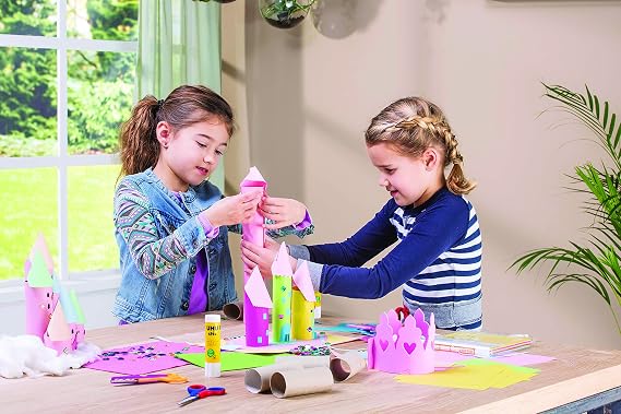 UHU Stic Glue Stick, 12-Pack Bulk Set: 21g Sticks Washable All Purpose School & Craft Adhesive for Kids, Scrapbooking, Office & Home Use Dries Clear, Screw Cap, Strong, Solvent Free
