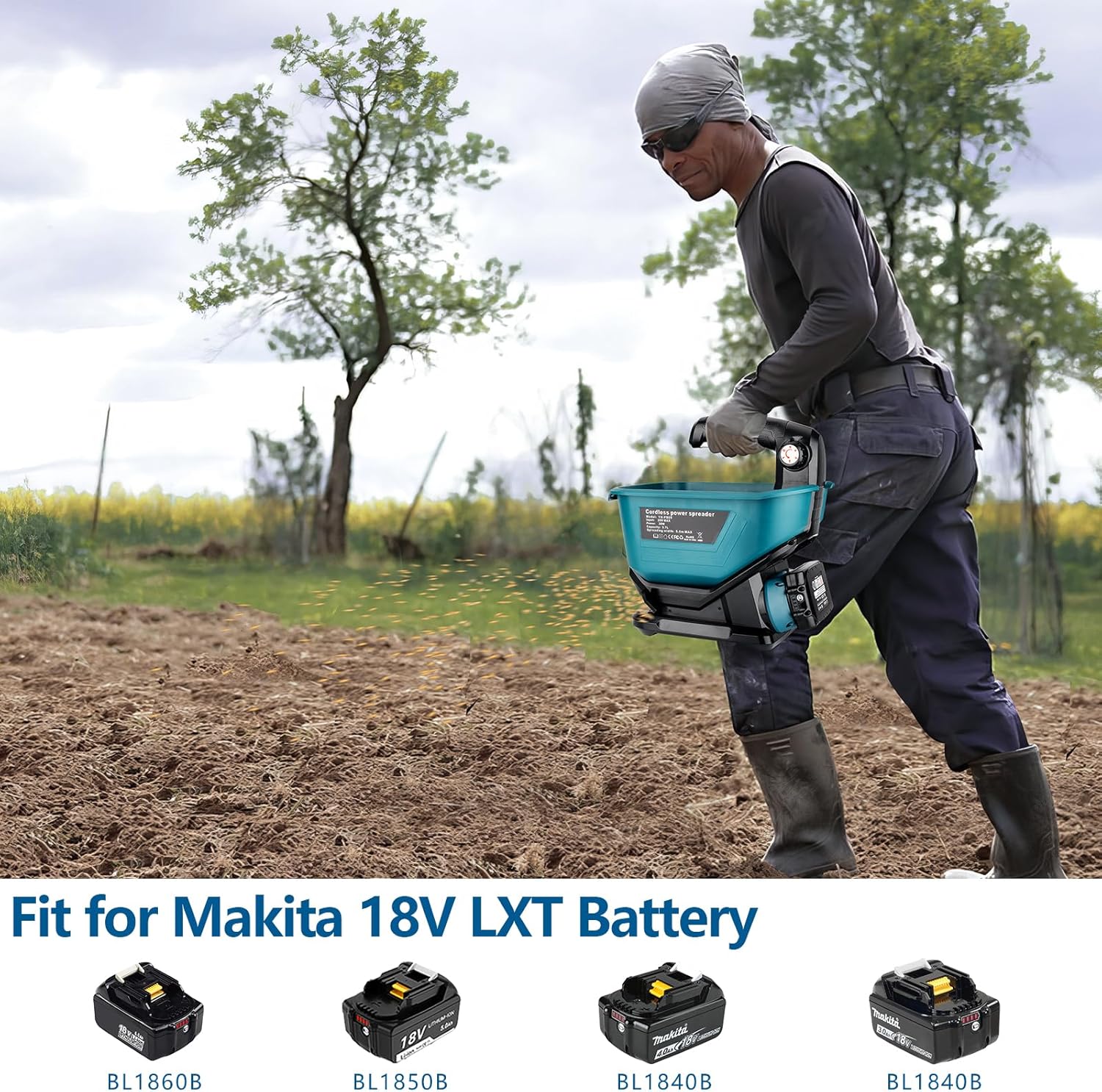 Dewdat Rasenstreuer - Handlicher Helfer Für Perfekten Rasen