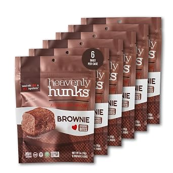 Heavenly Hunks Brownie 6oz 6 Pack