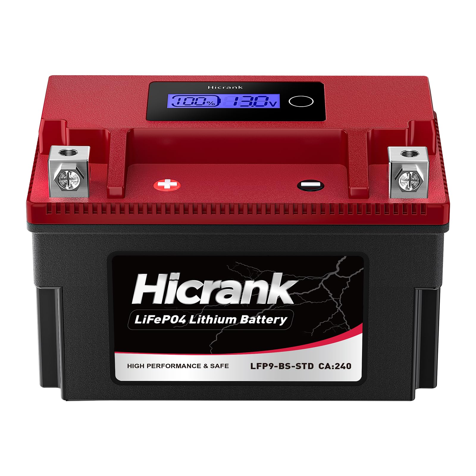 Amazon.com: Hicrank YTX9-BS, 2X Cranking Power, 5X Life, Lithium