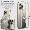 Minesk iPhone 14 Pro Max için Origin Serisi Premium Kalite Magsafe ile Uyumlu Kılıf Crystal Clear Super Şeffaf Materyal ve İnceltilmiş 3D Gerçek Manyetik Çember (14 Pro Max)