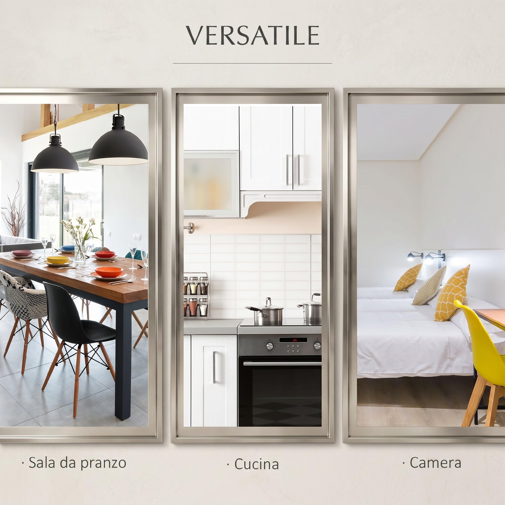 HOMCOM Tavolo Pieghevole da Pranzo Allungabile 104x76x73.7 cm Bianco | 2 Ribalte, Salvaspazio, Tavolo da Pranzo Estensibile in Legno, per Soggiorno e Cucina