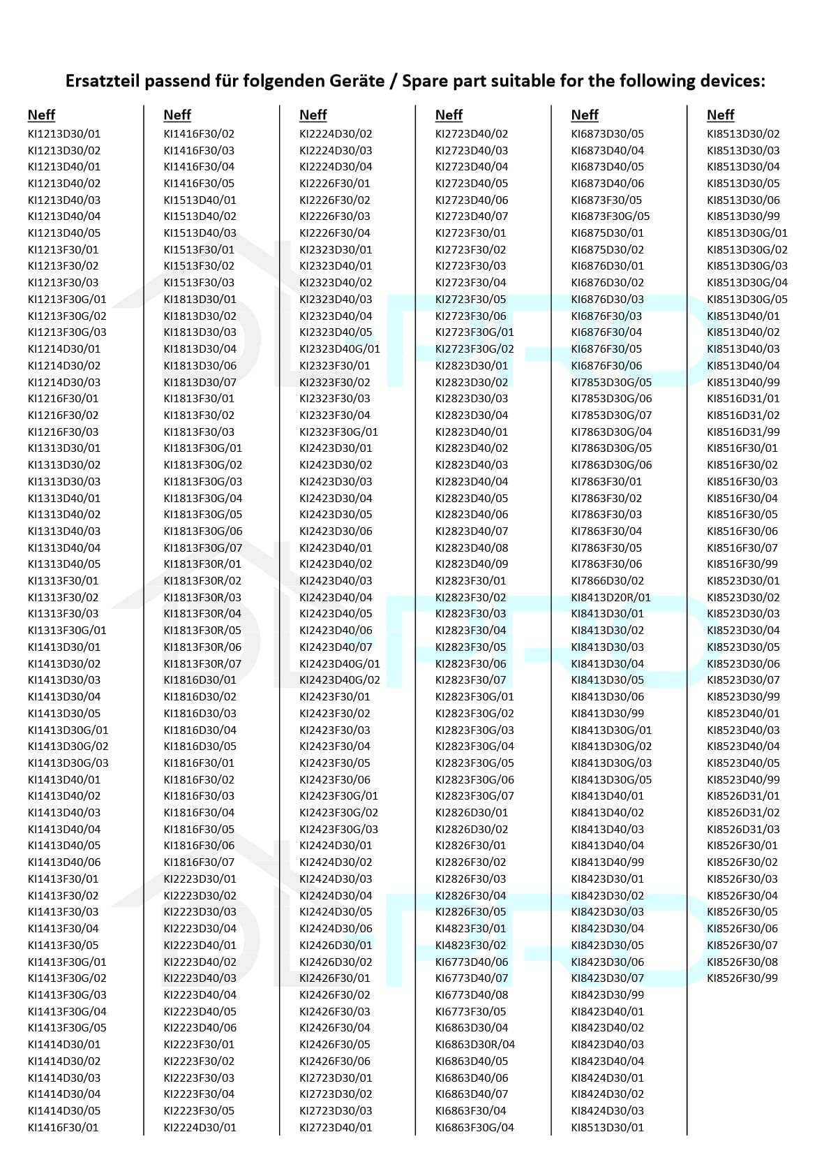 DL-pro Abstellfach 420x100mm für Neff 747863 00747863 Flaschenfach Flaschenhalter Türfach Seitenfach Türabsteller Flaschenabsteller für Kühlschrank KühlGefrierKombination