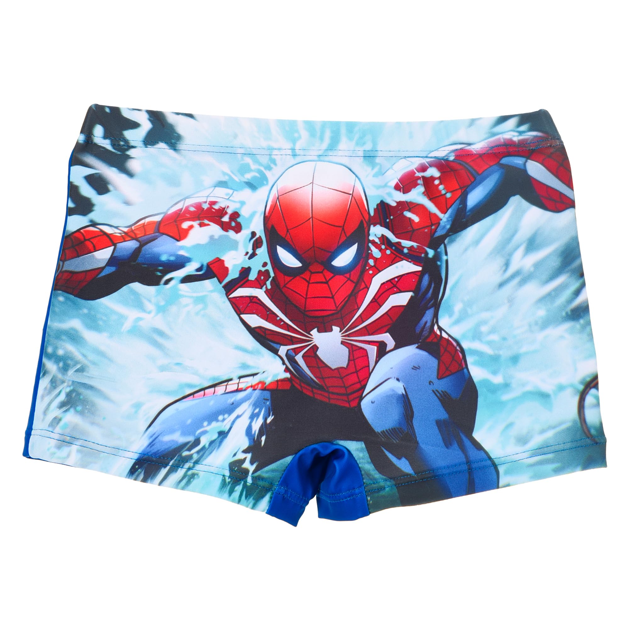 Marvel Maillot de bain pour enfant Spider-Man Mer Piscine Boxer Surf Slip ou Parigamas 3-8 ans Maillot élastique à séchage rapide garçon