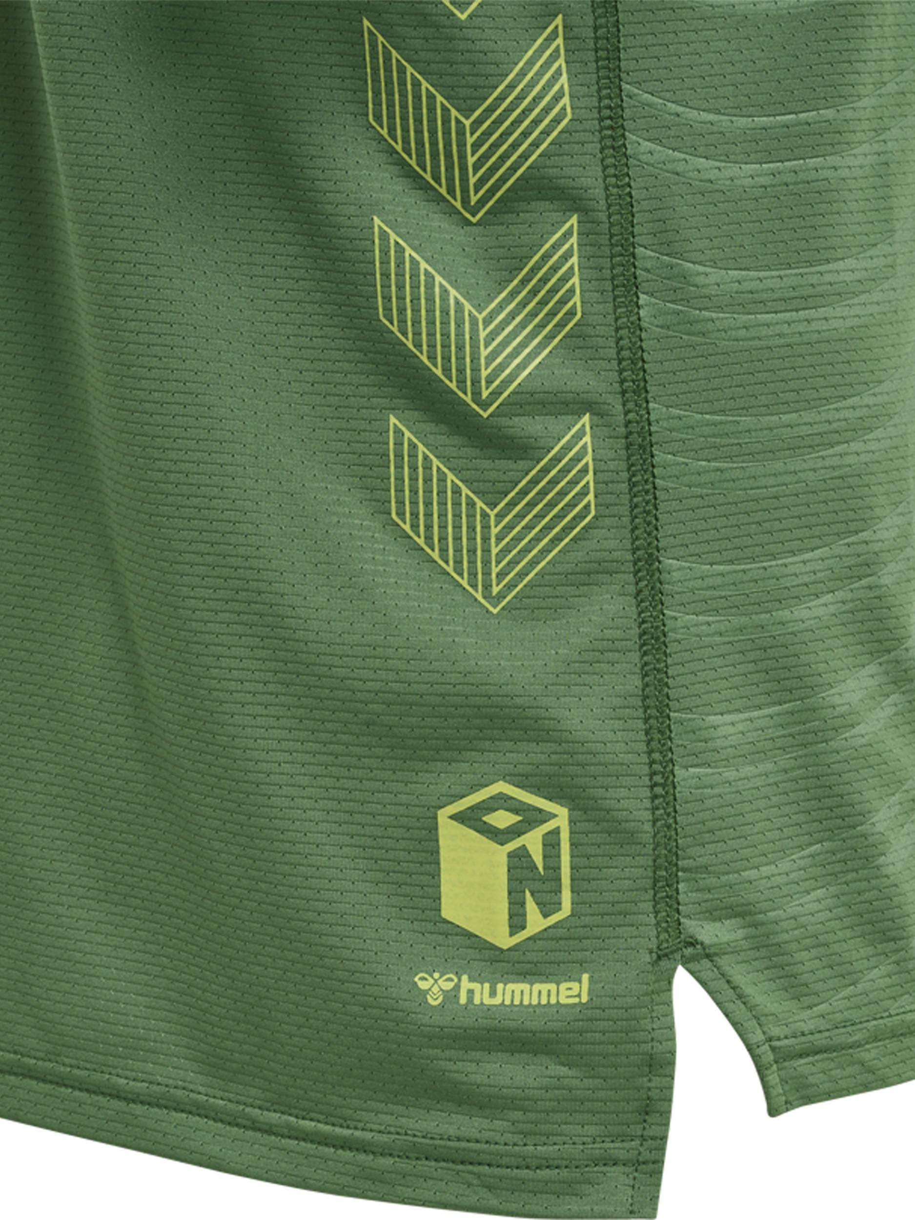 hummel Hmlongrid Poly Tee S/S Maglietta Uomo