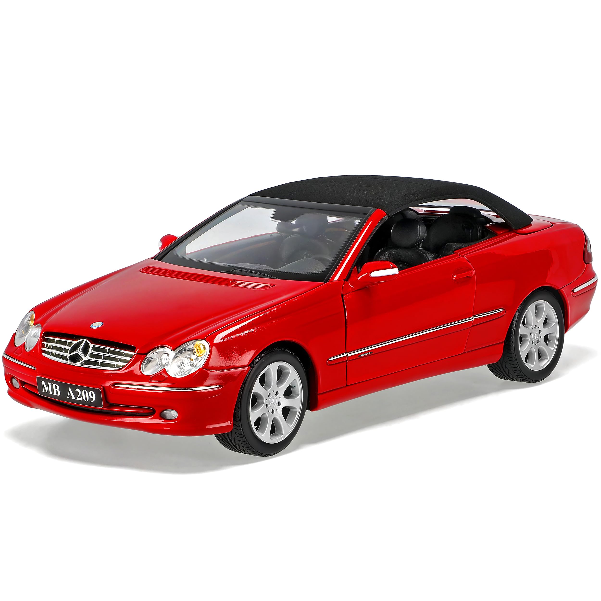 30338 Mercedes CLK Cabriolet Red Anson 1:18