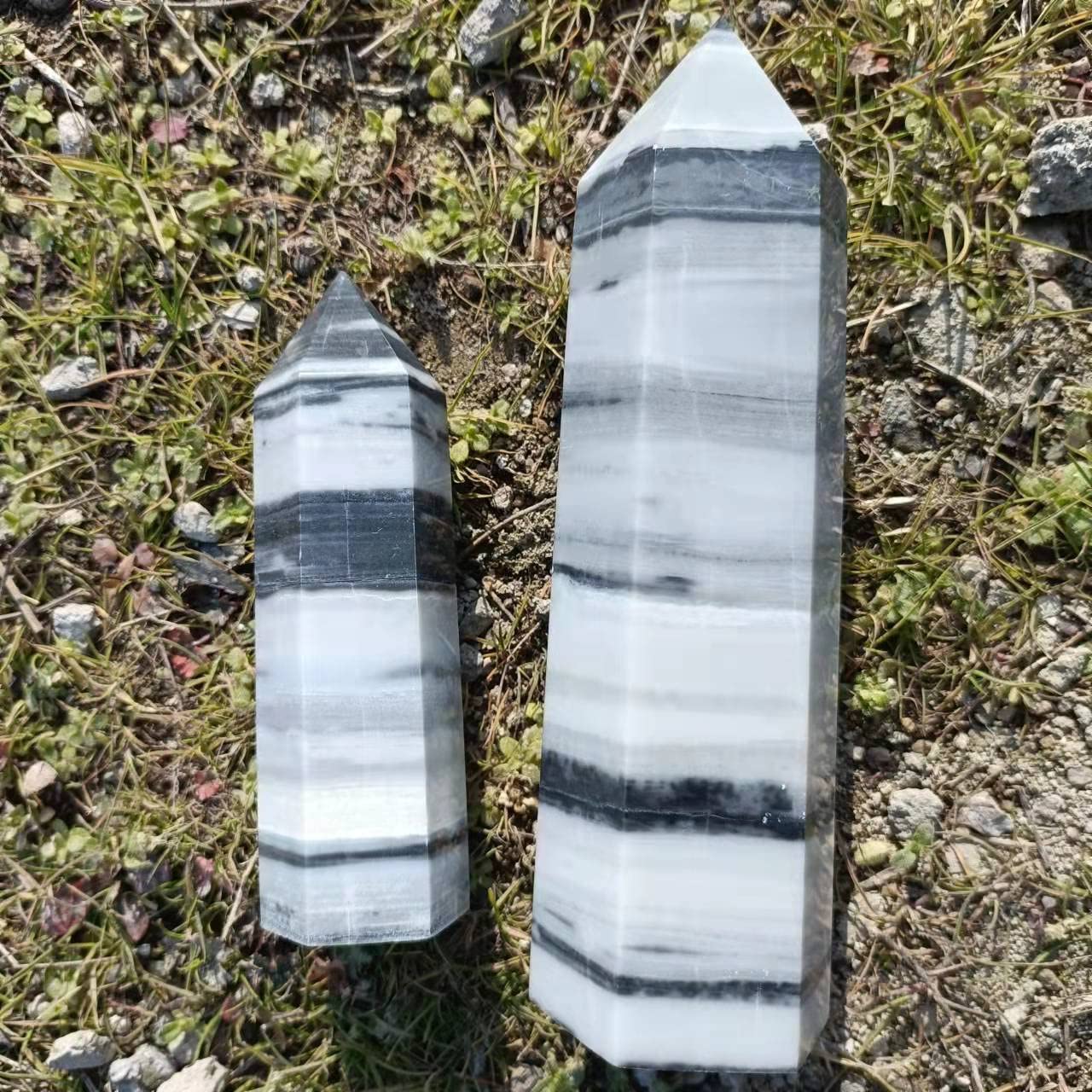 Natürlicher Stein-Tai-Chi-Stein-Turm, Kristall, dekorative Bar, Familie, Wohnzimmer, Büro, Zubehör, NaturalReiki-Dekoration, Raumdekoration ERTEYIN (Size : 450-500g)