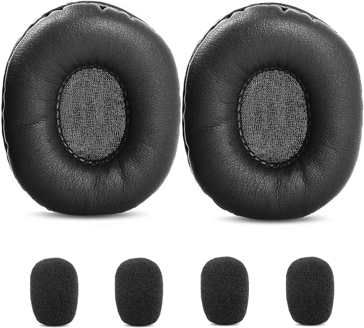TaiZiChangQin Earpads Replacement Compatible with VXI BlueParrott B350 XT (Version 1) 203475/203479 Noise Canceling Headphones Ear Pads Cushions Protein Leather TaiZiChangQin Earpads Replacement Compatible with VXI BlueParrott B350 XT (Version 1) 203475/203479 Noise Canceling Headphones Ear Pads Cushions Protein Leather