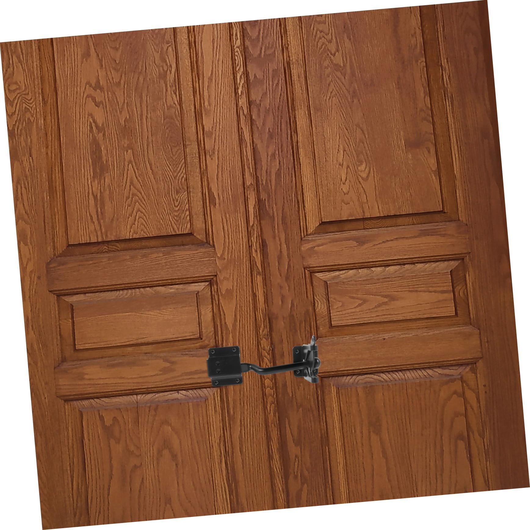 DOITOOL 5 Ensembles Clôture clôture charnière loquet fer loquet galvanisé galvanisé loquet serrure boucle de porte gond extérieur lock renfort de porte portillon loquet de porte de clôture