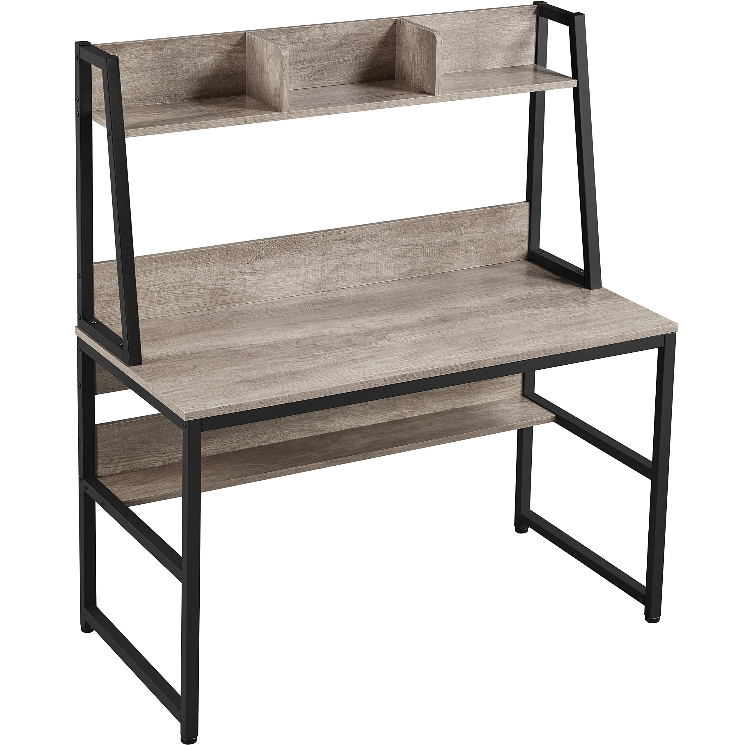 Buy Topeakmart Computer Desk with Hutch and Bookshelf, Home Office