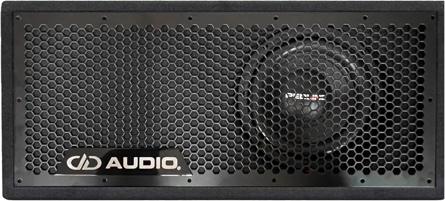 8" 600W Dual 2-Ohm Subwoofer MDF Ported Bass Box