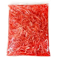 Wagaya Shredded Ginger 1.5kg Pink Sushi-Grade Gari for Japanese Cuisine & Garnishing