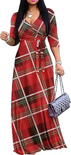 Fandee Casual Summer Sundress V Neck