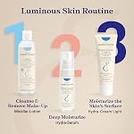 Embryolisse Crème Hydra Lumière & Hydratant frais - Gel crème avec acide hyaluronique & Nymphaée blanche, 95% Ingrédients d'origine naturelle - Peau normale à combinée - 40ml