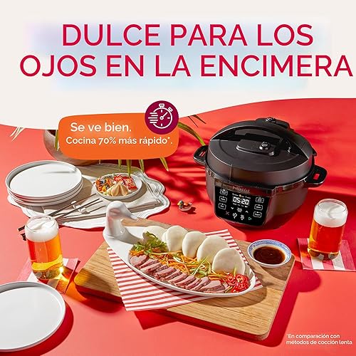 Miniatura 9 de Instant Pot 4QT RIO Mini olla multicocción 7 en 1, olla a presión, cocción lenta, salteado, vapor, arrocera, yogur y calentador, negro, 4 cuartos de