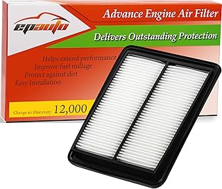 EPAuto GP858 (CA11858) Replacement for Nissan Rigid Panel Air Filter for Rogue (2014-2020), Rogue Sport (2017-2021), Qashqai (2017-2021)