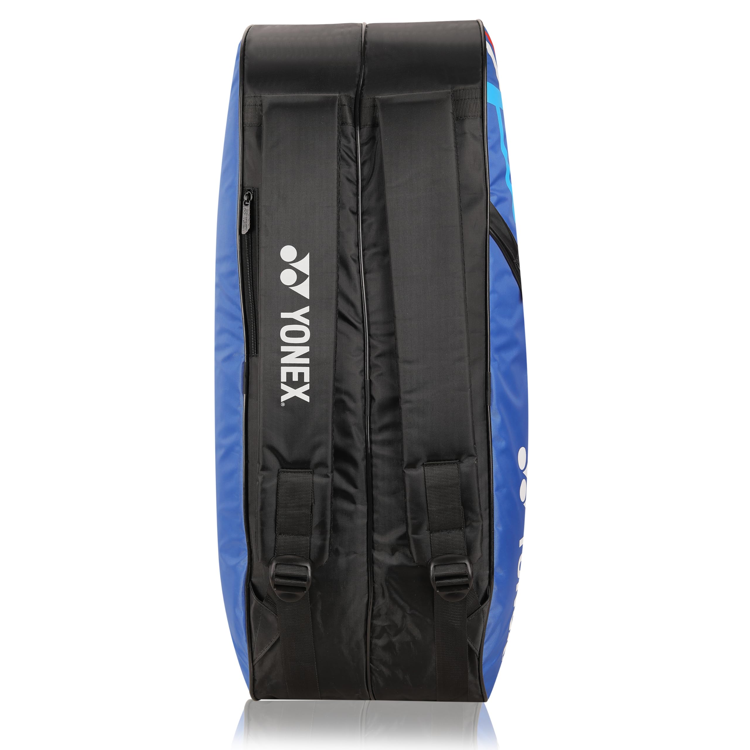 Yonex Élégant Sac de Badminton | Double Compartiment à Fermeture éclair pour Ranger 6 Raquettes et vêtements | Poche latérale | Sangles arrière | Compartiment pour Accessoires | Fabriqué en Inde