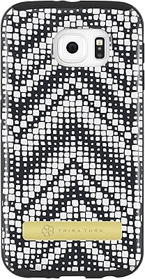Trina Turk Dual Layer Designer Case for Samsung Galaxy S6 (Hayward Black)