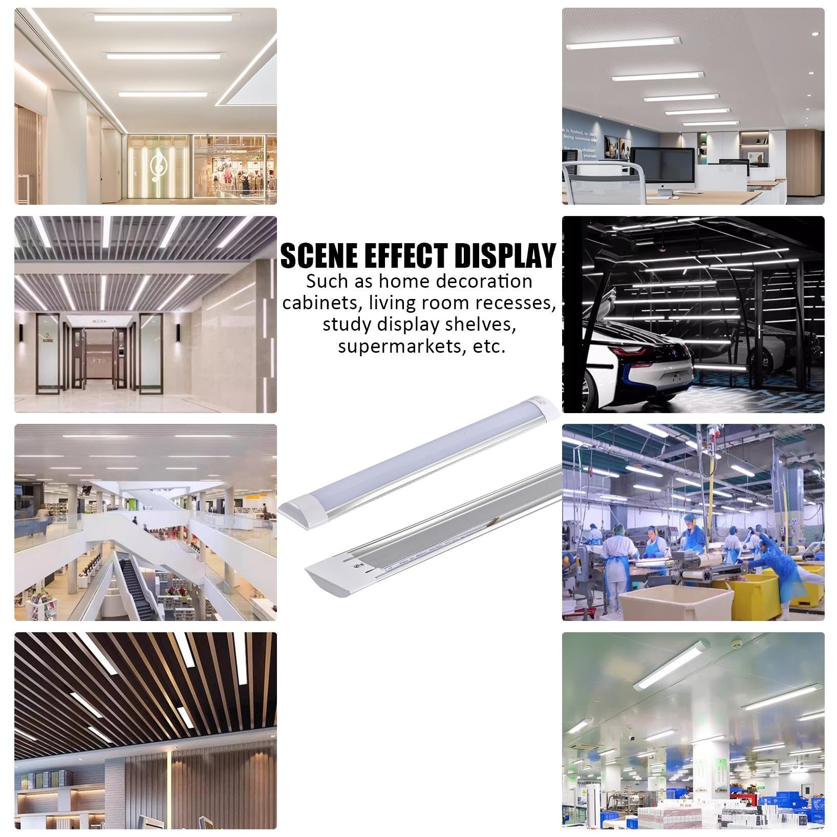 Oświetlenie sklepowe LED 4FT 40W Świetlówki LED 120cm Lampa LED do szafy