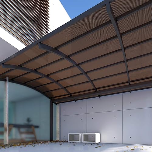 Miniatura 2 de Windscreen4less pantalla de protección solar de tela rollo de tela que bloquea los rayos UV en un 95 de 6 pies Marrón