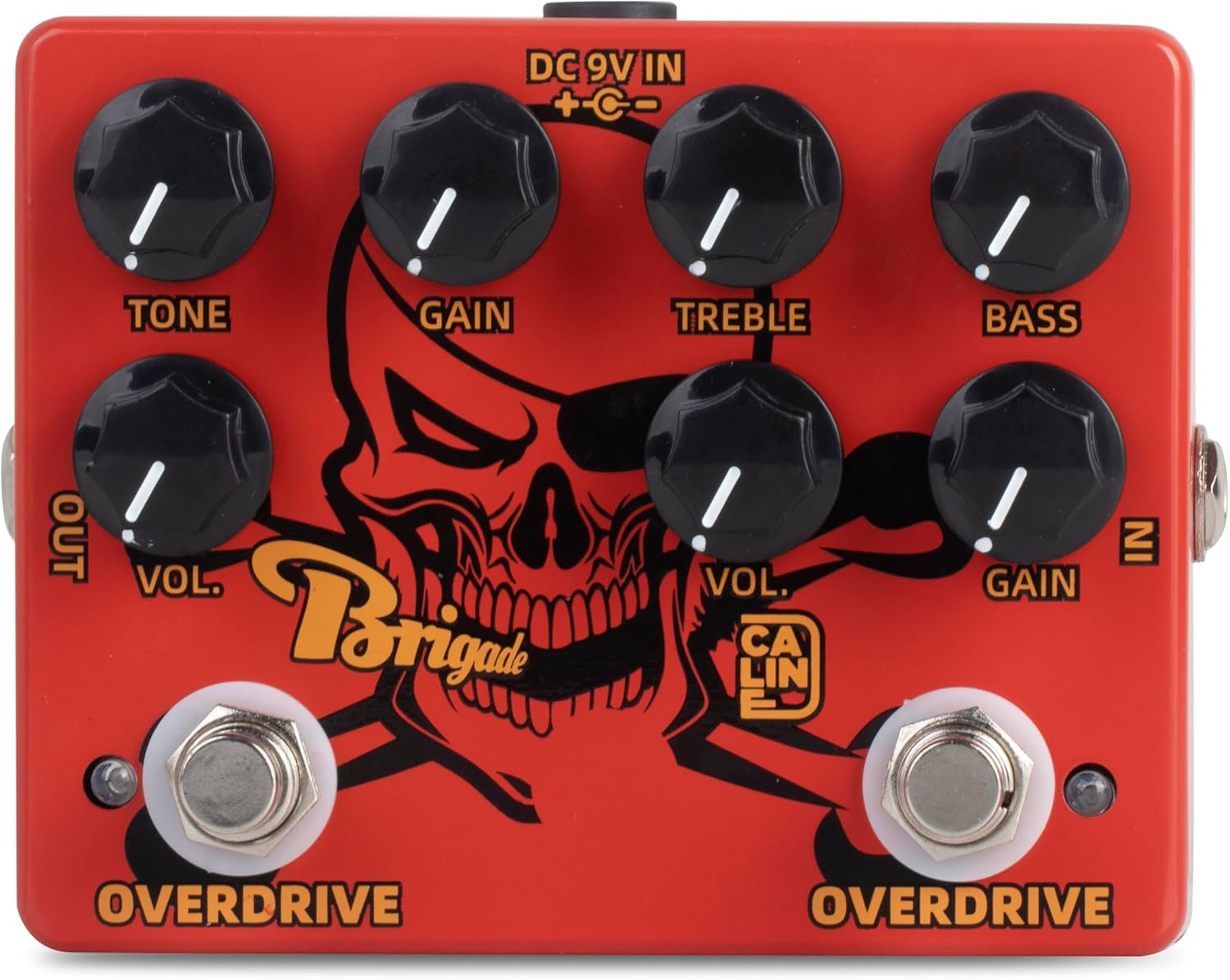 Caline DCP-07 Brigade Dual Overdrive Guitar Effect Pedal