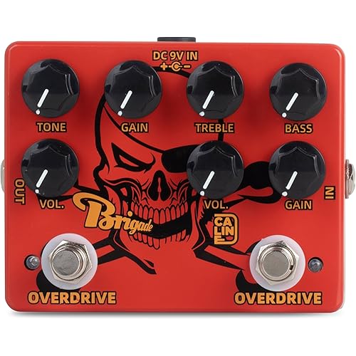 Caline DCP-07 Brigade Dual Overdrive Guitar Effect Pedal