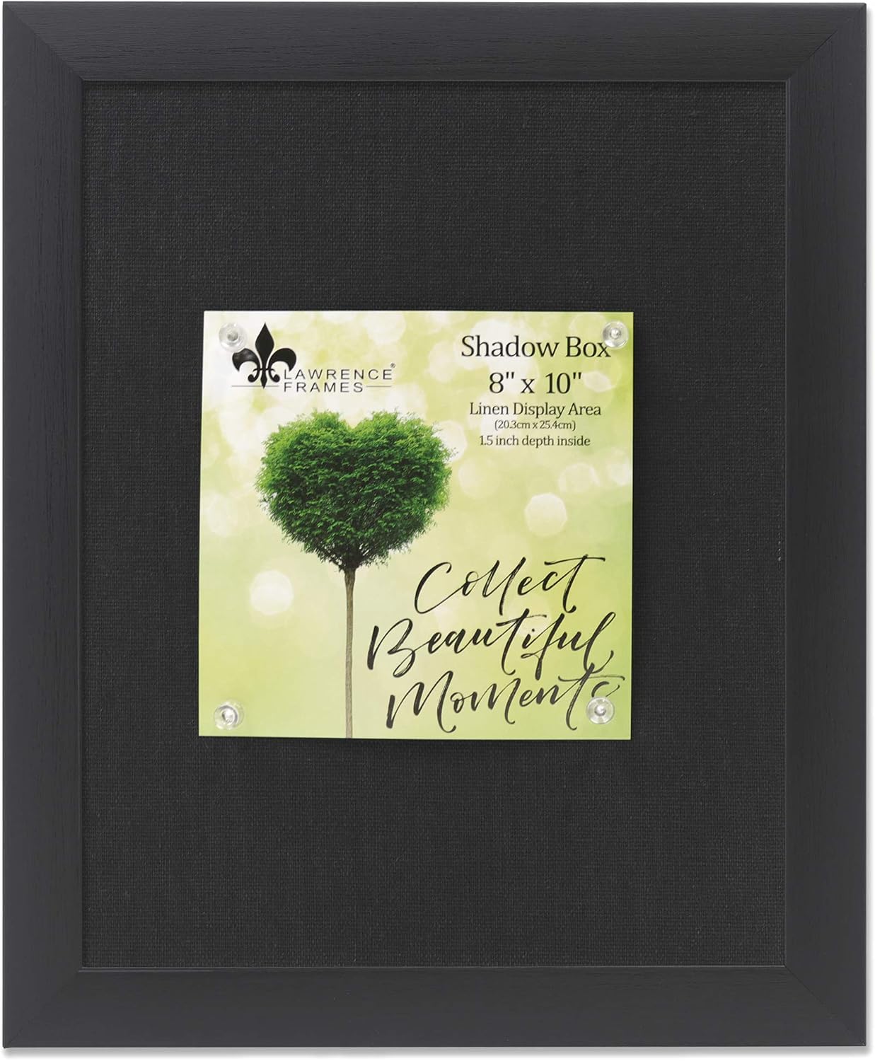 Lawrence Frames 166080 Shadow Box Frame, 8x10