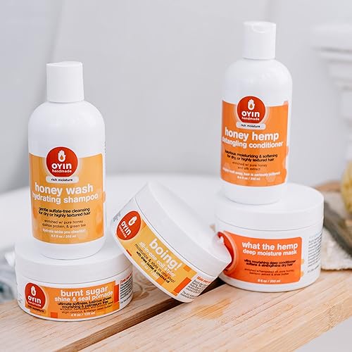 Miniatura 3 de Oyin Handmade Acondicionador de cáñamo de miel, 8.4 onzas