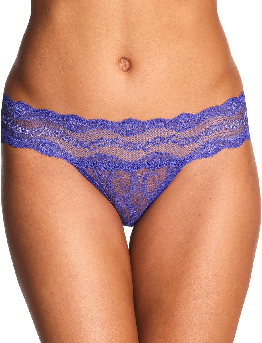 b.tempt'd Women's B.tempt'd By Wacoal Women's Lace Kiss Moderate Coverage Bikini Panty, 978182