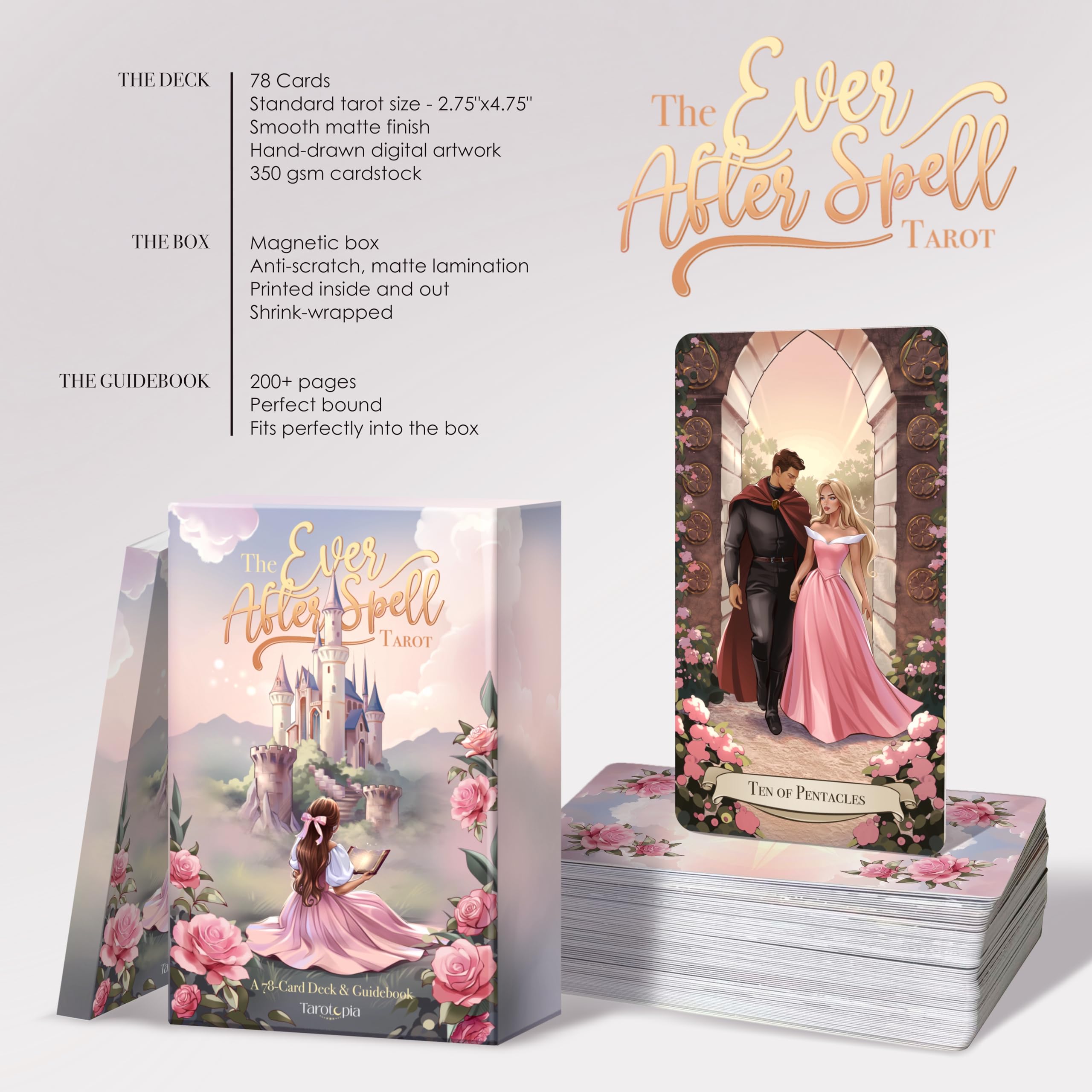 Amazon.com: The Ever After Spell Tarot - A 78-Card Tarot Deck with