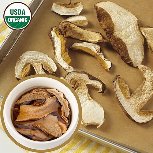 Miniatura 3 de VIGOROUS MOUNTAINS Setas porcini secas en polvo y setas porcini rebanadas para cocinar